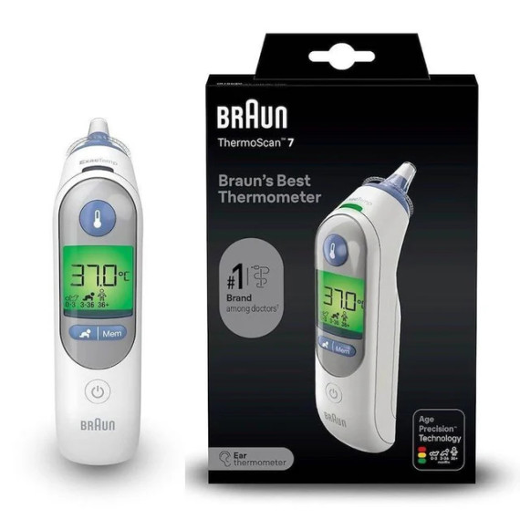 現貨 - 百靈牌耳溫槍 Braun ThermoScan 7 IRT 6520 (新版）