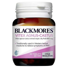 長訂 - 澳洲 Blackmores Vitex Agnus-Castus 聖潔莓膠囊 40粒